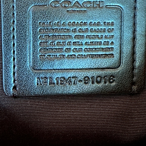 Coach Black and Brown backpack new with tags - Picture 2 of 7